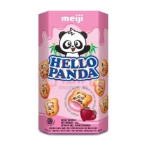 Hello Panda STRAWBERRY  (10pk x 50g) x 8